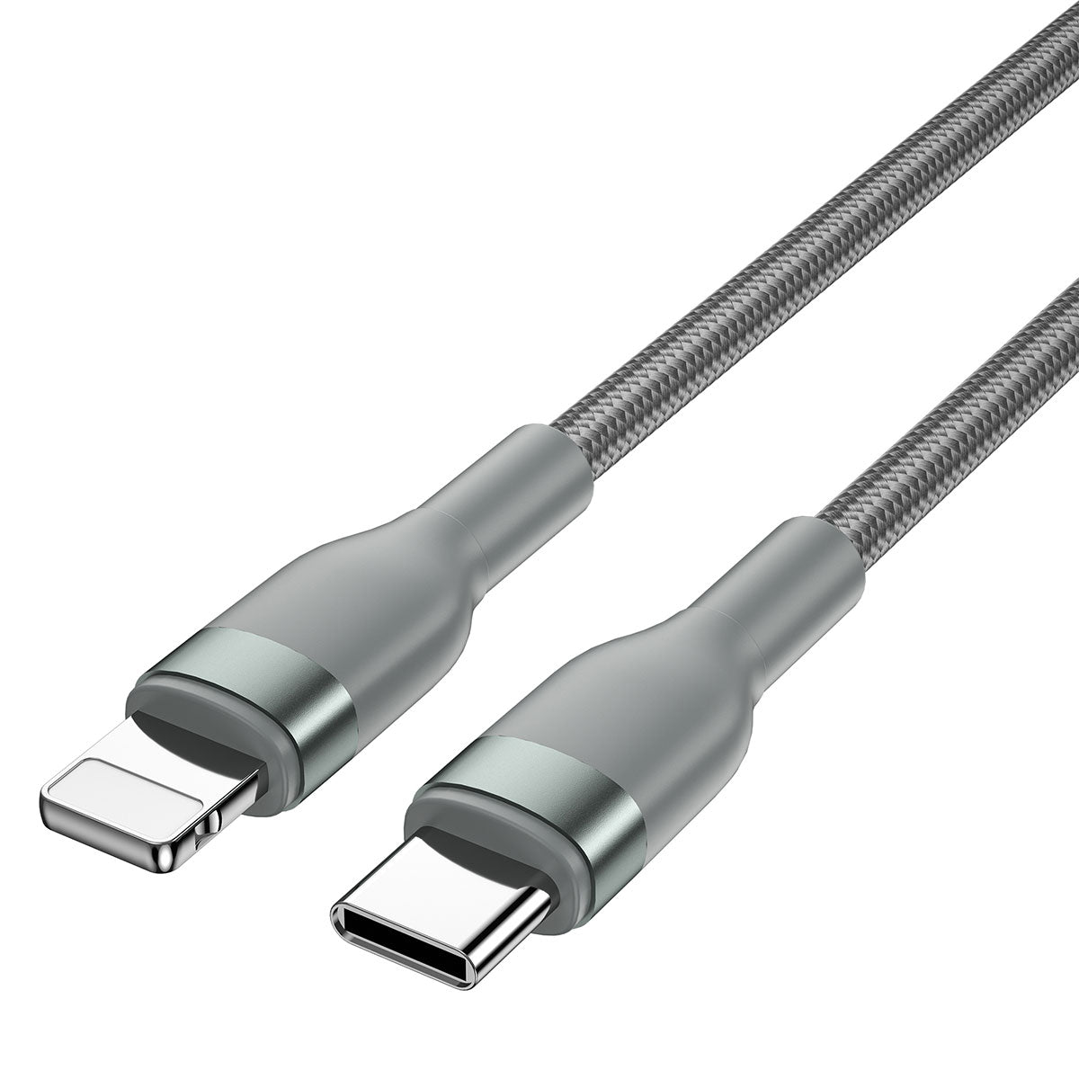 Wiwu WI-C017 Concise Series Type-C to Lightning PD Data Cable 30W 2 Meters Gray