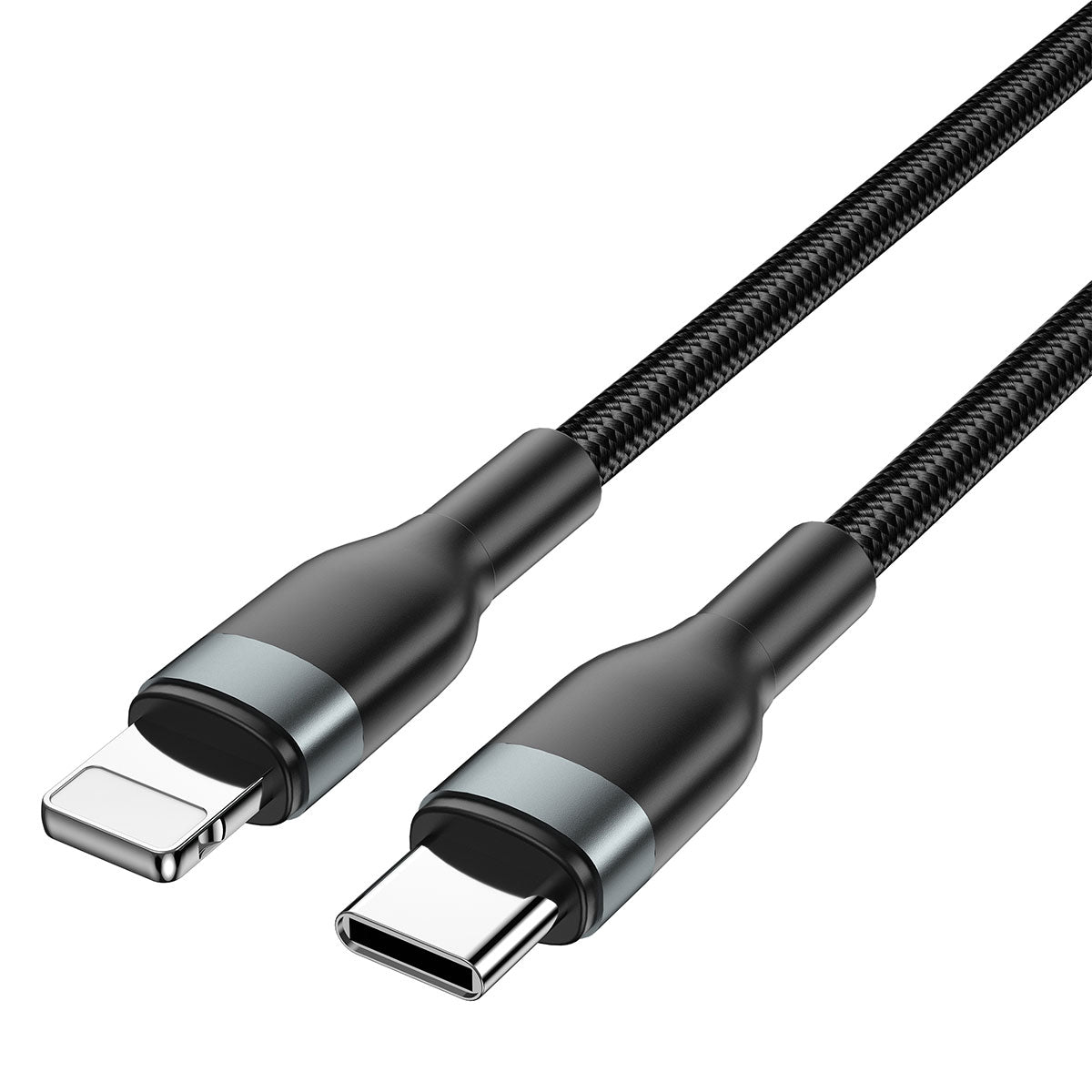 Wiwu WI-C017 Concise Series Type-C to Lightning PD Data Cable 30W 2 Meters Black