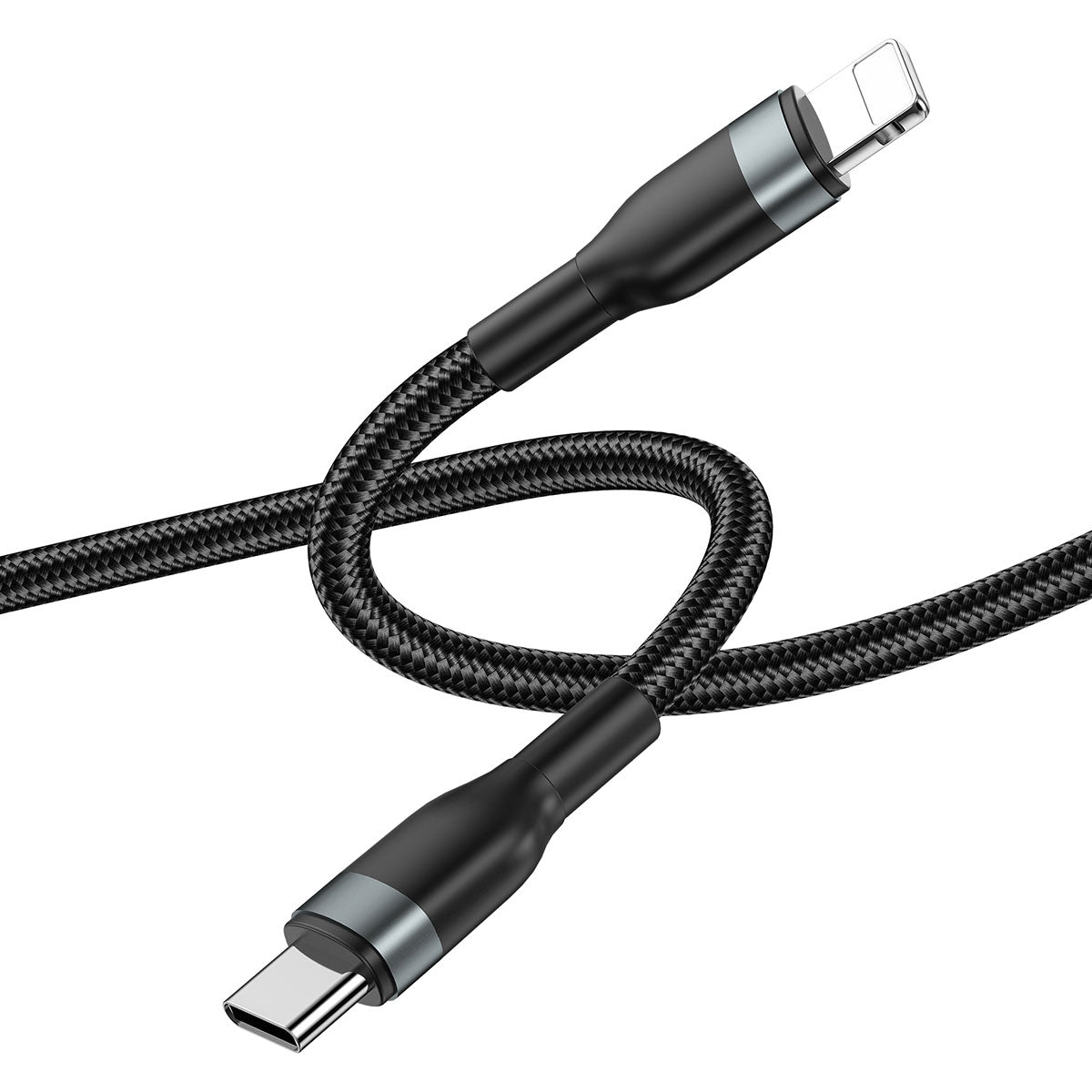 Wiwu WI-C017 Concise Series Type-C to Lightning PD Data Cable 30W 2 Meters Black
