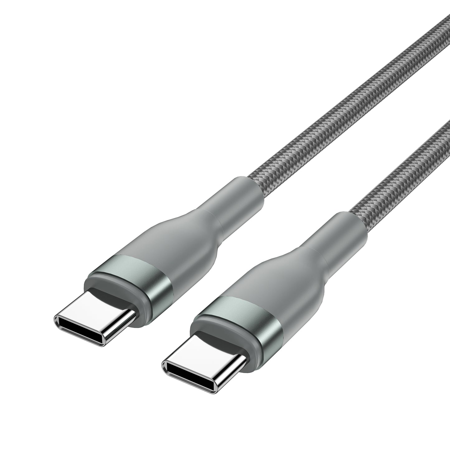 Wiwu Wi-C017 Concise Series Type-C to Type-C PD Data Cable 100W 2M Gray