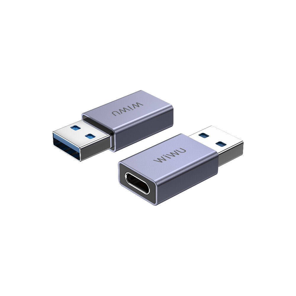 Wiwu Wi-C031 Concise Series 3in1 Type-C to USB-A/Micro USB/Lightning Adapter Pack Gray