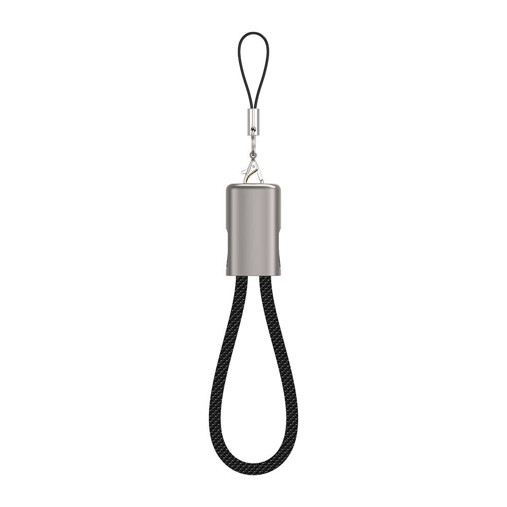 Wiwu Wi-C040 Concise Serisi Type-C to Lightning Hızlı Şarj Özellikli Data ve Şarj Kablosu 30W 15cm Siyah