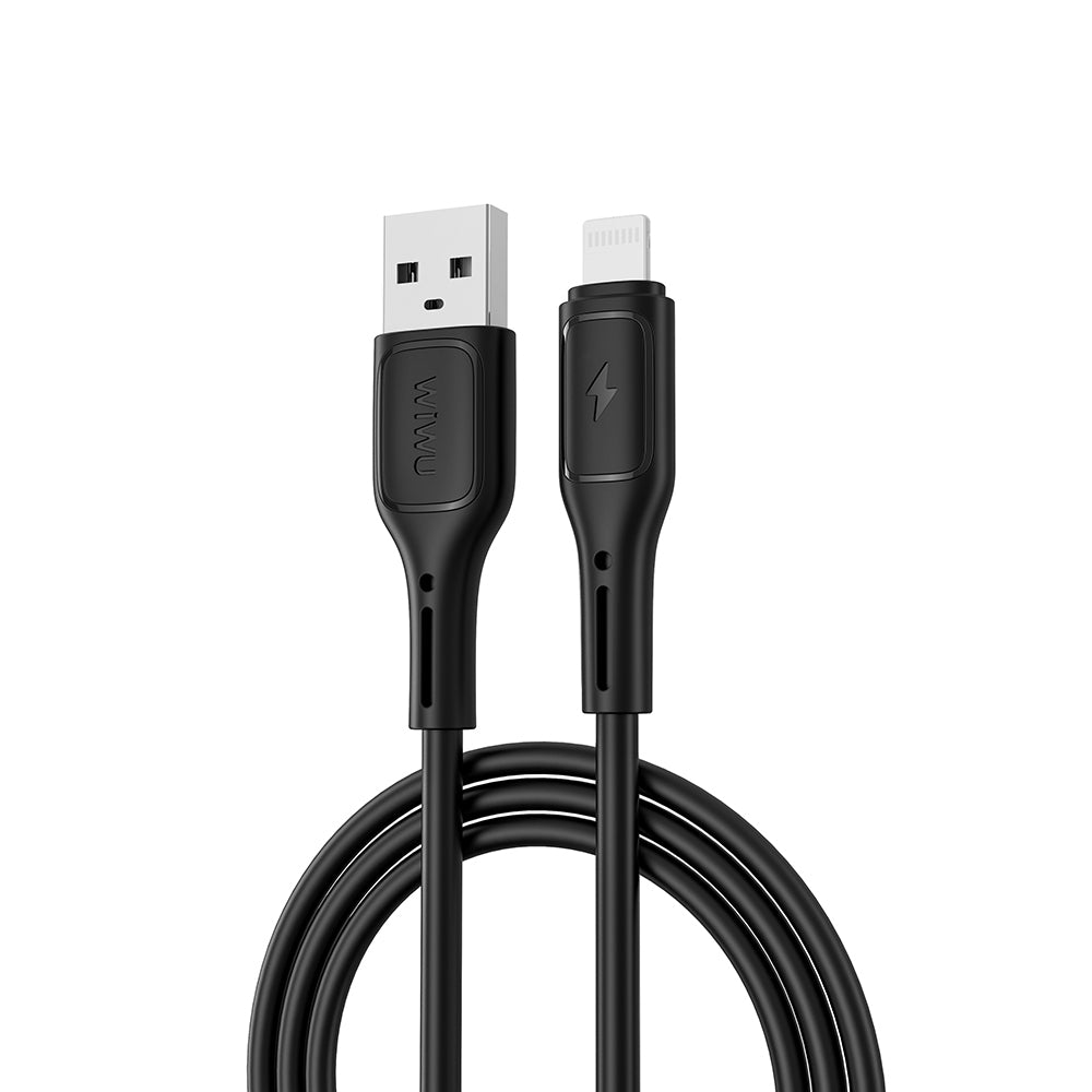 Wiwu Wi-C042E Starlink Series USB-A to Lightning Fast Charging Data and Charging Cable 2.4A 1M Black