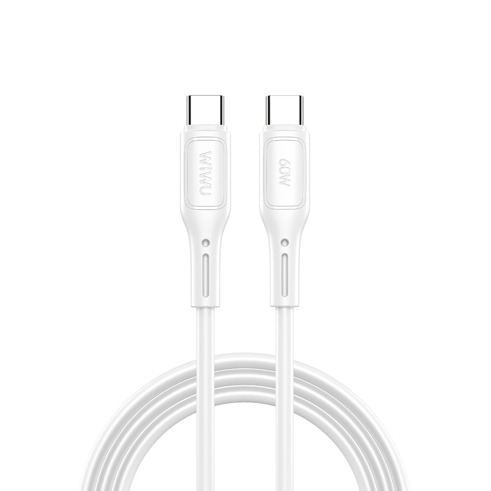 Wiwu Wi-C043E Starlink Series Type-C to Type-C Fast Charging Data and Charging Cable 60W 1M White