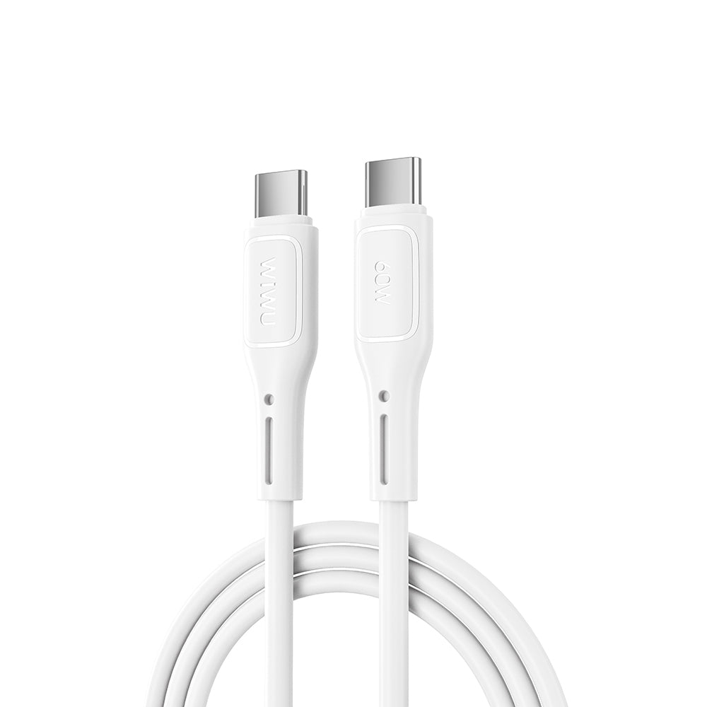 Wiwu Wi-C043E Starlink Series Type-C to Type-C Fast Charging Data and Charging Cable 60W 1M Black