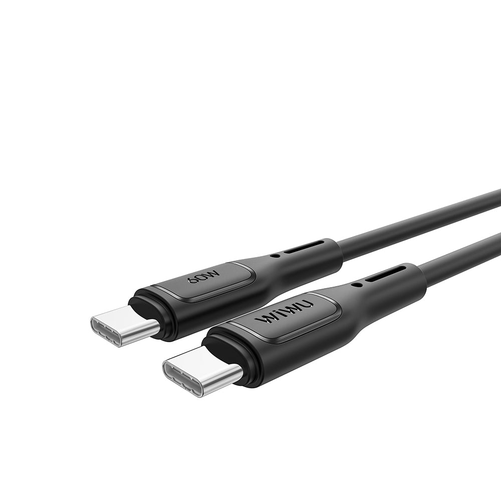 Wiwu Wi-C043E Starlink Series Type-C to Type-C Fast Charging Data and Charging Cable 60W 1M Black