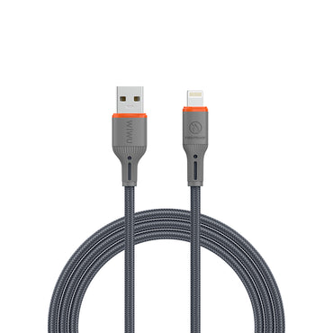 Wiwu Wi-C095 FlameGuard Serisi USB-A to Lightning Data ve Şarj Kablosu 1.2M