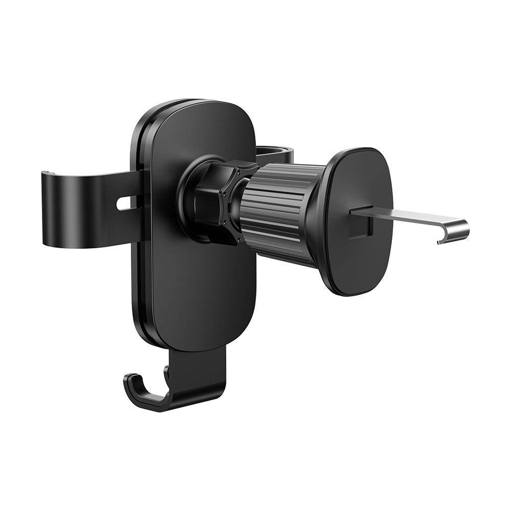 Wiwu Wi-CH058 Gentleman 360 Degree Rotating Anti-Shake Car Phone Holder Black