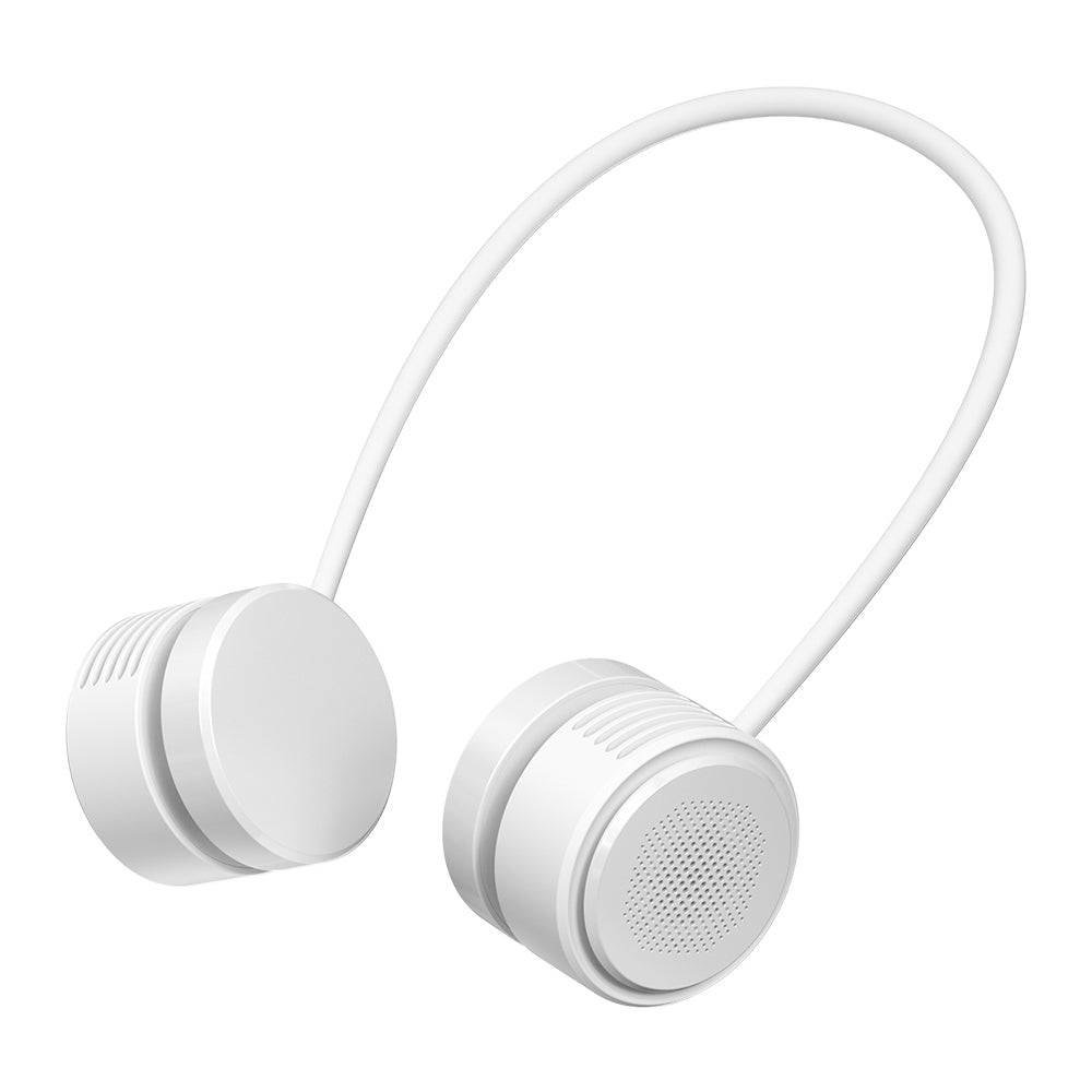 Wiwu Wi-FS014 Twins Neck Taşınabilir Şarjlı Boyun Askılı Fan Beyaz
