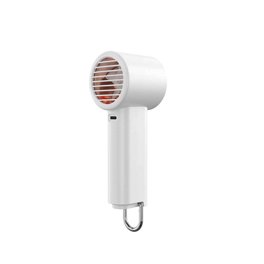 Wiwu Wi-FS016 Digital LED Display Cooling Hand Fan White