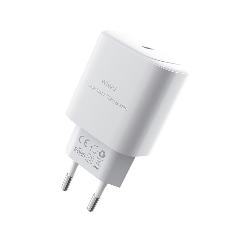 Wiwu Wi-G008 Essen Series GaN Tech PD Fast Charging Charging Head 30W White