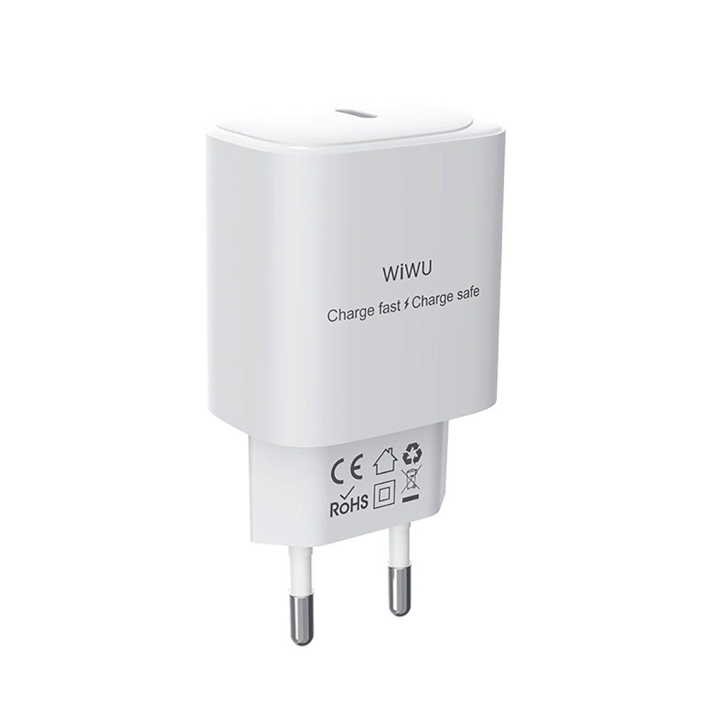 Wiwu Wi-G008 Essen Series GaN Tech PD Fast Charging Charging Head 30W White