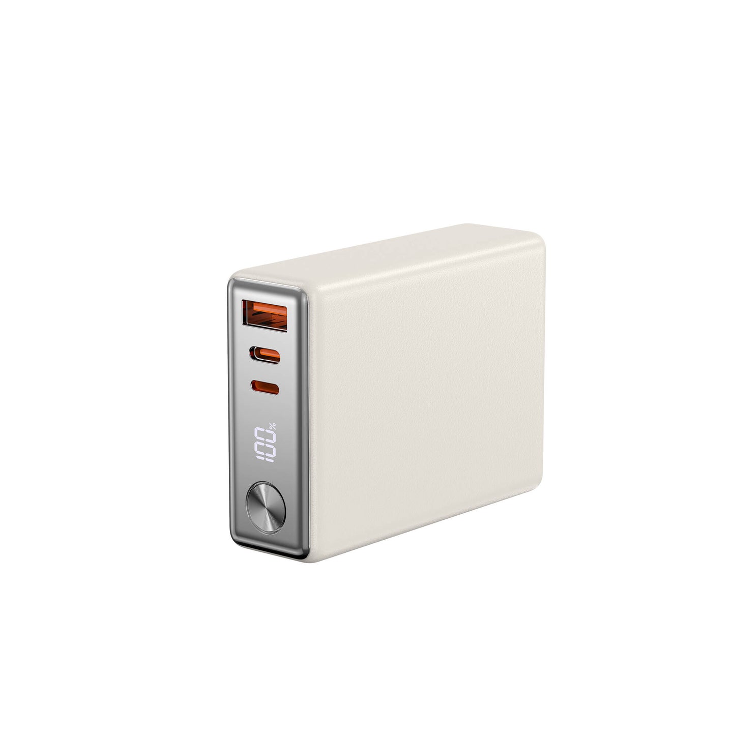 Wiwu Wi-P005 Rock LED Ekranlı Taşınabilir Powerbank PD 20W 10000mAh Beyaz