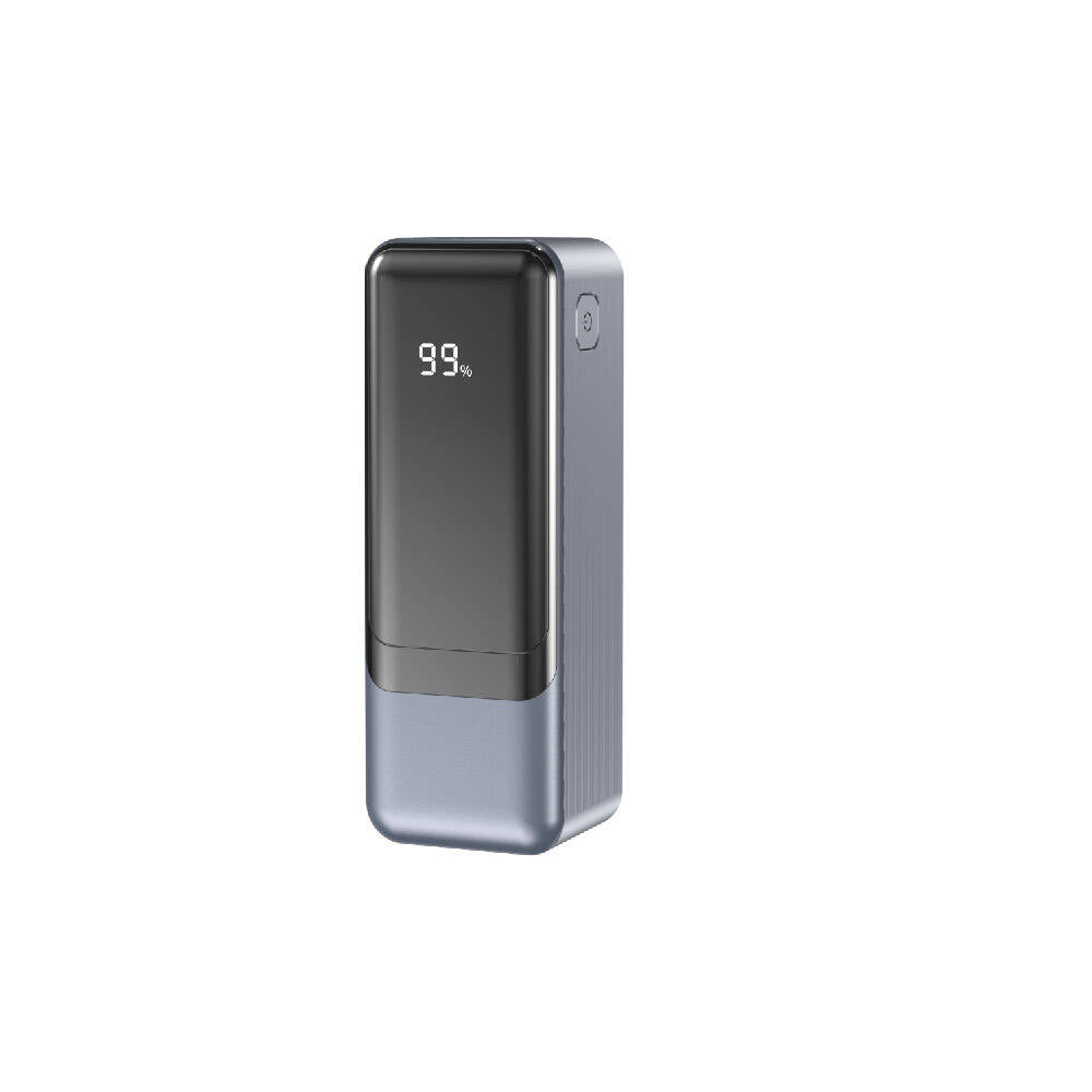 Wiwu Wi-P010 Tank Serisi LED Ekranlı Taşınabilir Powerbank 27000mAh 145W Gri