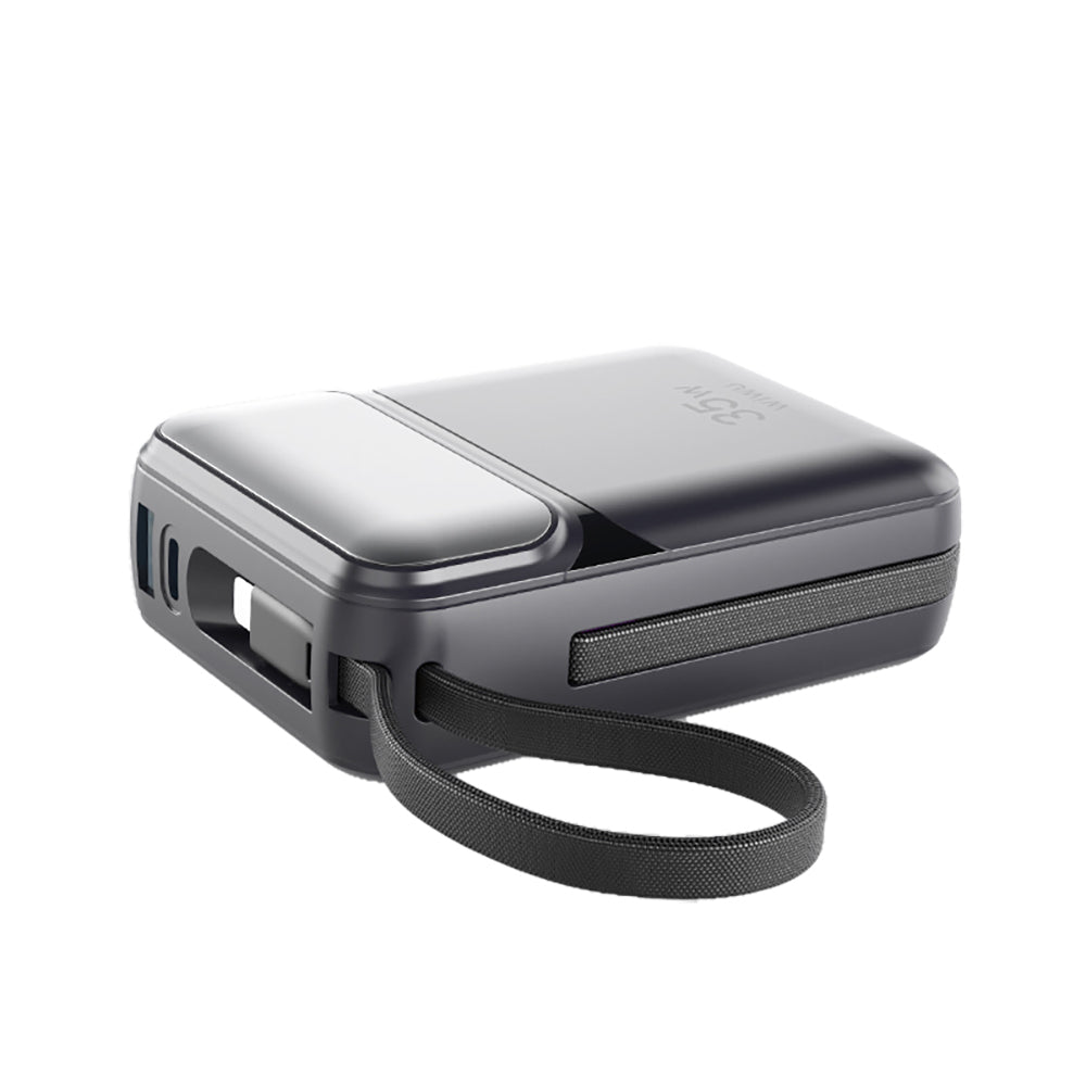 Wiwu Wi-P052 Galaxy Serisi Type-C Lightning Çıkışlı Taşınabilir Powerbank PD 35W 10000mAh Beyaz