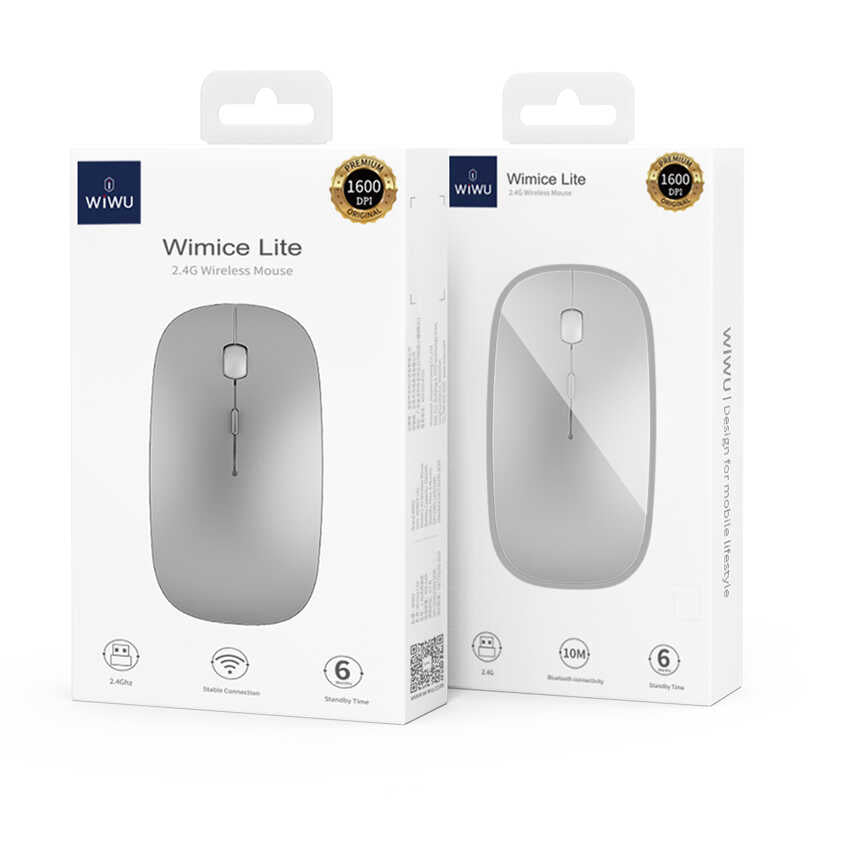 Wiwu Wimice Lite WM102 Mouse Silver