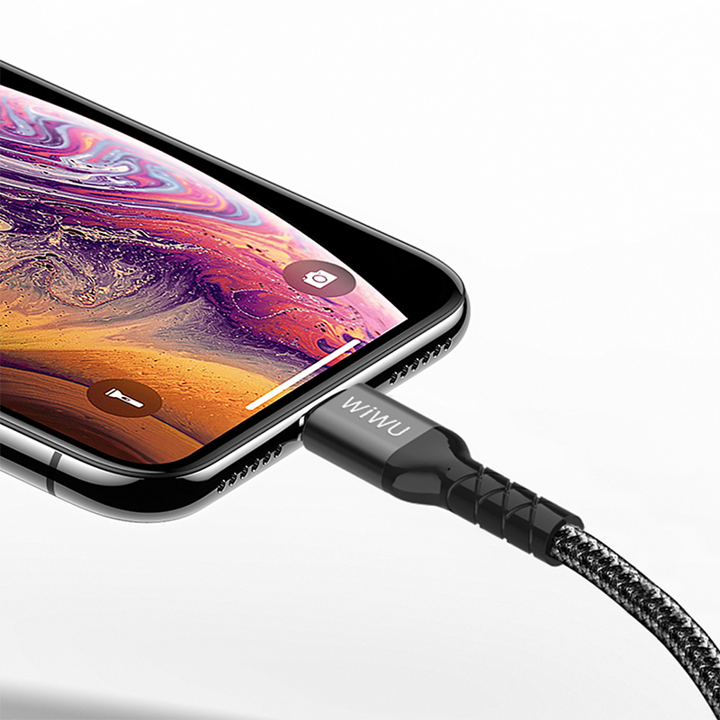 Wiwu WP101 MFI Type-c to Lightning Cable Gray