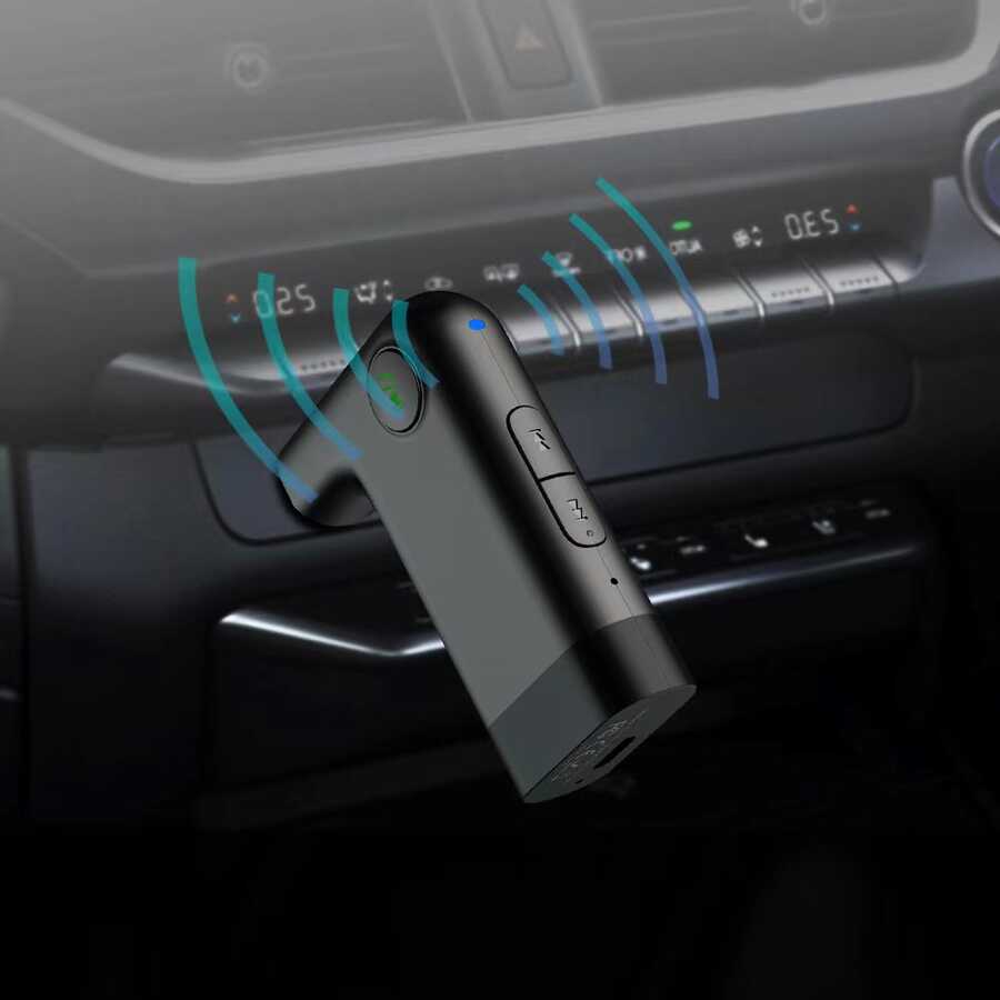 Wiwu YP-05 Bluetooth Receiver Wireless Audio Receiver Black