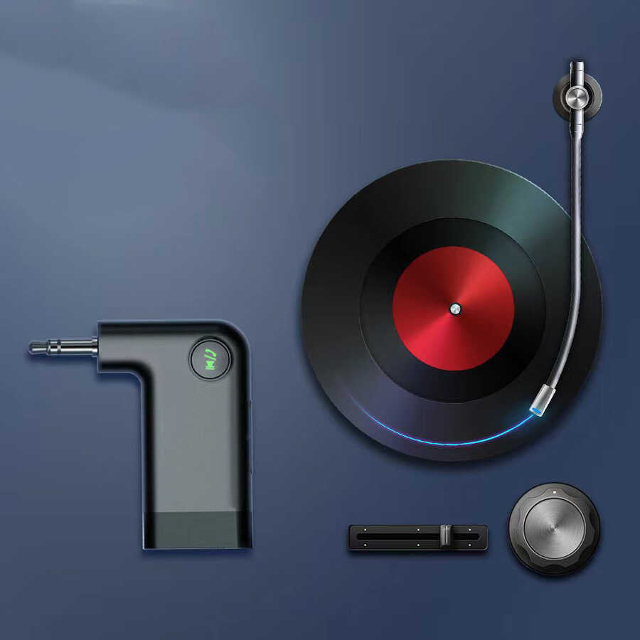 Wiwu YP-05 Bluetooth Receiver Wireless Audio Receiver Black