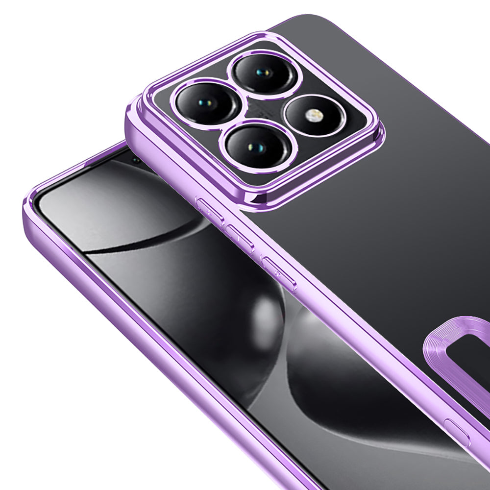 Xiaomi 14T Pro Case Camera Protection Logo Showing Zore Omega Cover Lilac