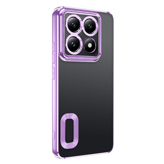 Xiaomi 14T Pro Case Camera Protection Logo Showing Zore Omega Cover Lilac