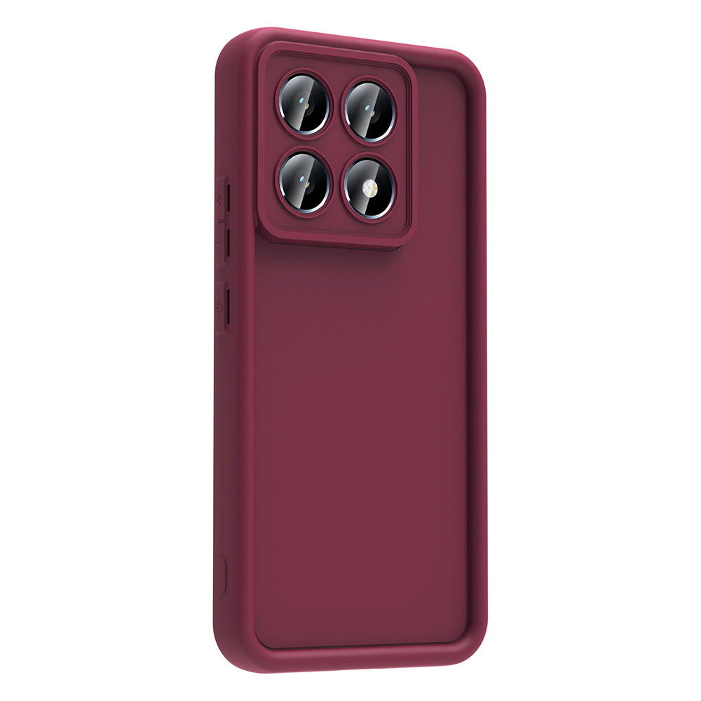 Xiaomi 14T Pro Case Camera Protection Zore Pineapple Cover Dark Green