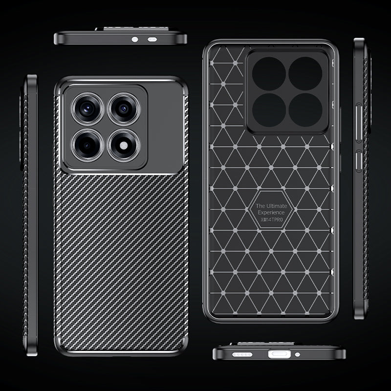 Xiaomi 14T Pro Case Zore Negro Silicone Cover Black