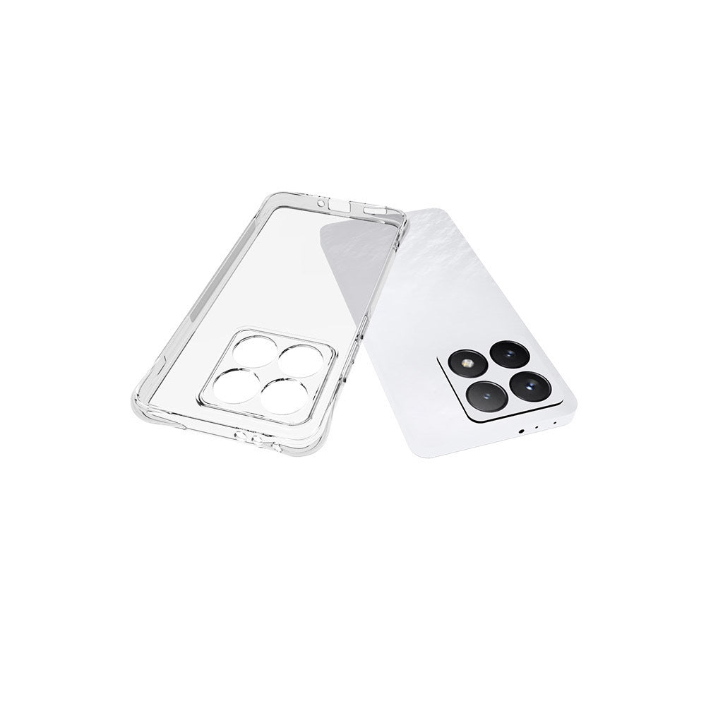 Xiaomi 14T Pro Case Zore Super Silicone Cover Transparent