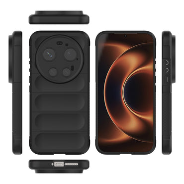 Xiaomi 17 Ultra Kılıf Esnek TPU Oyuklu Arka Yüzey Tasarımlı Zore Etnik Silikon Kapak