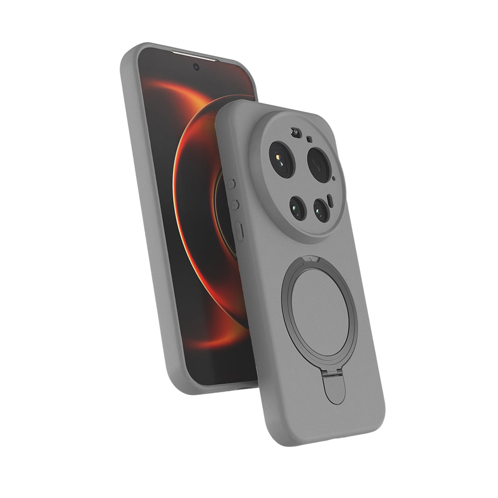 Xiaomi 17 Ultra Kılıf M-safe Şarj Özellikli Standlı Zore Samara Kapak
