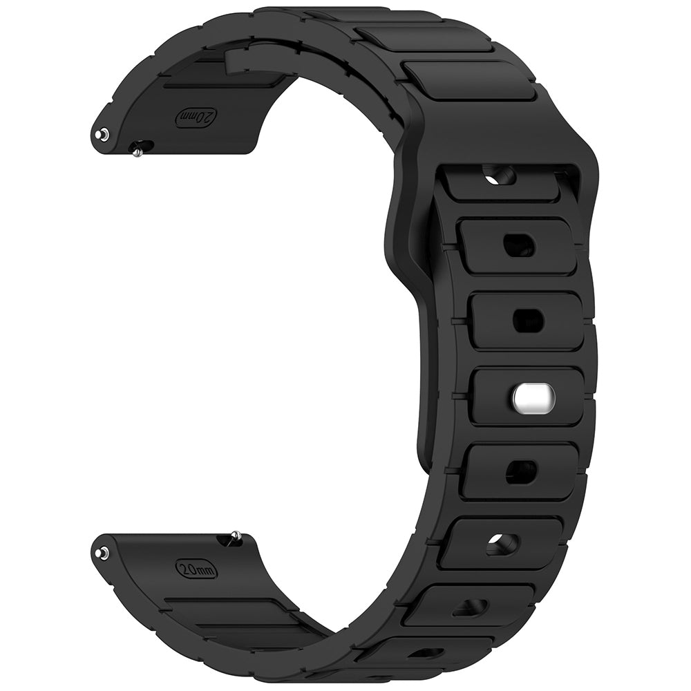 Xiaomi Amazfit Pace Zore KRD-132 22mm Silicone Band Strap Black