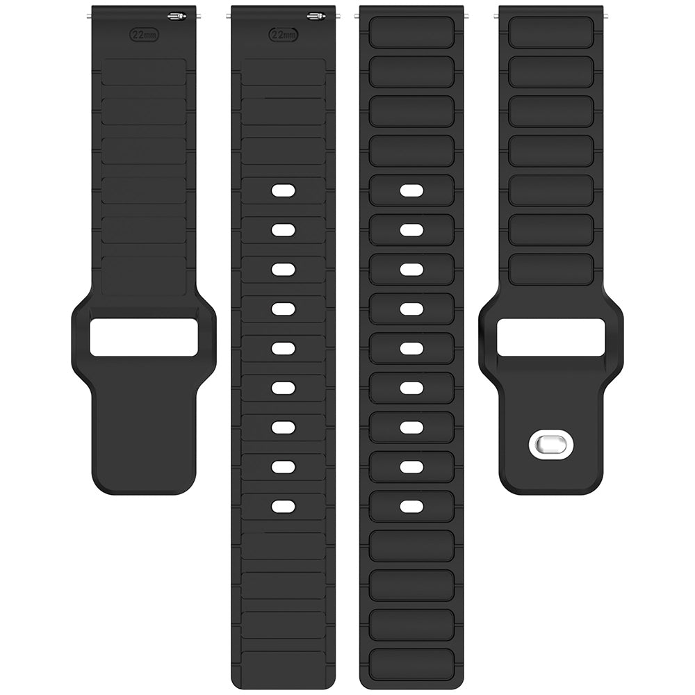Xiaomi Amazfit Pace Zore KRD-132 22mm Silicone Band Strap Black