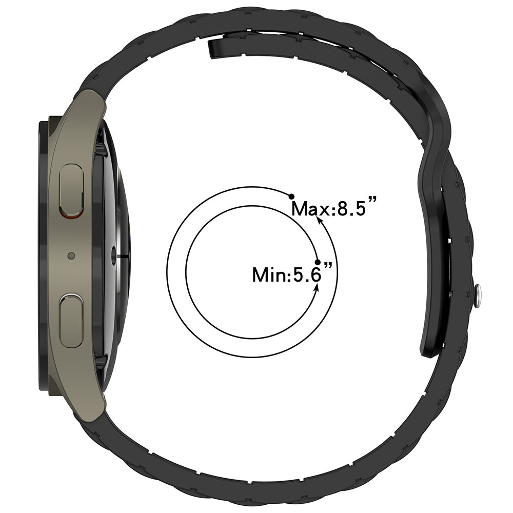 Xiaomi Amazfit Pace Zore KRD-132 22mm Silicone Band Strap Black