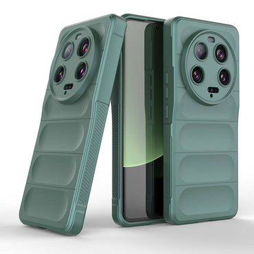 Xiaomi Mi 13 Ultra Case Flexible TPU Hollow Back Surface Design Zore Ethnic Silicone Cover Red