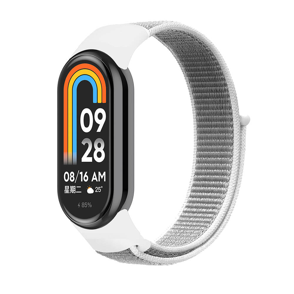 Xiaomi Mi Band 8 Zore KRD-03 Mesh Strap White