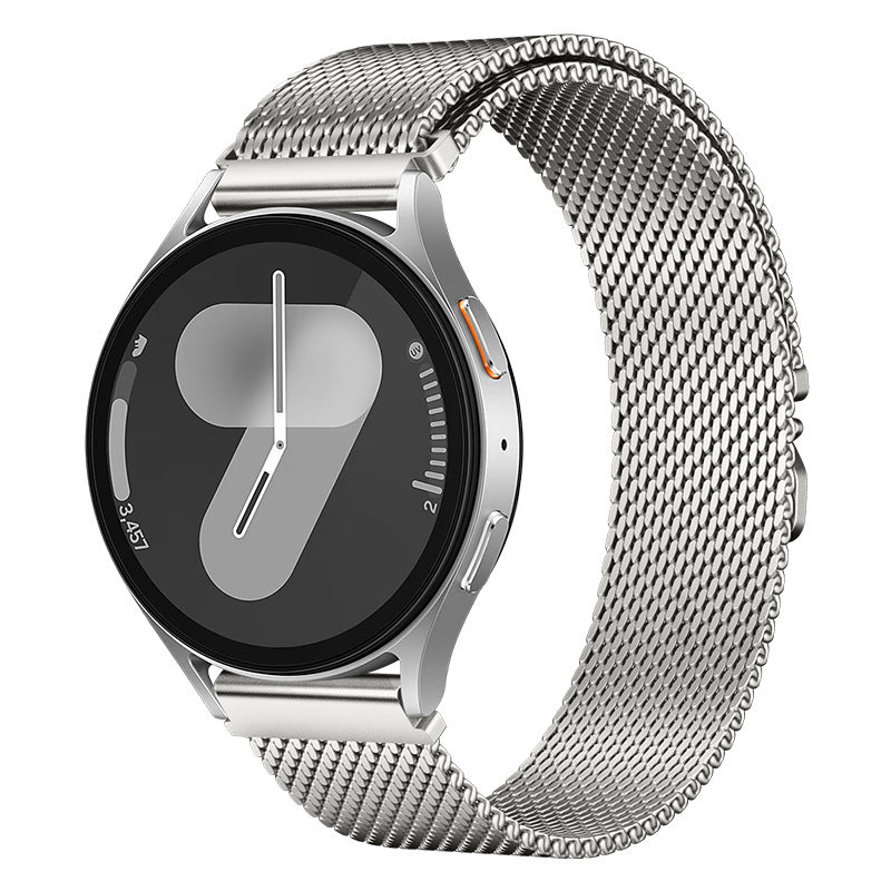 Xiaomi Mi Watch Color Zore KRD-25 22mm Metal Mesh Strap Gray