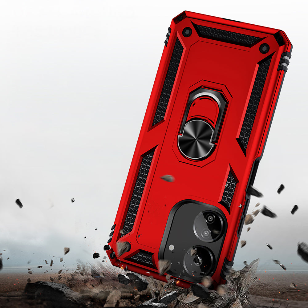 Xiaomi Poco C65 Case Zore Vega Cover Blue