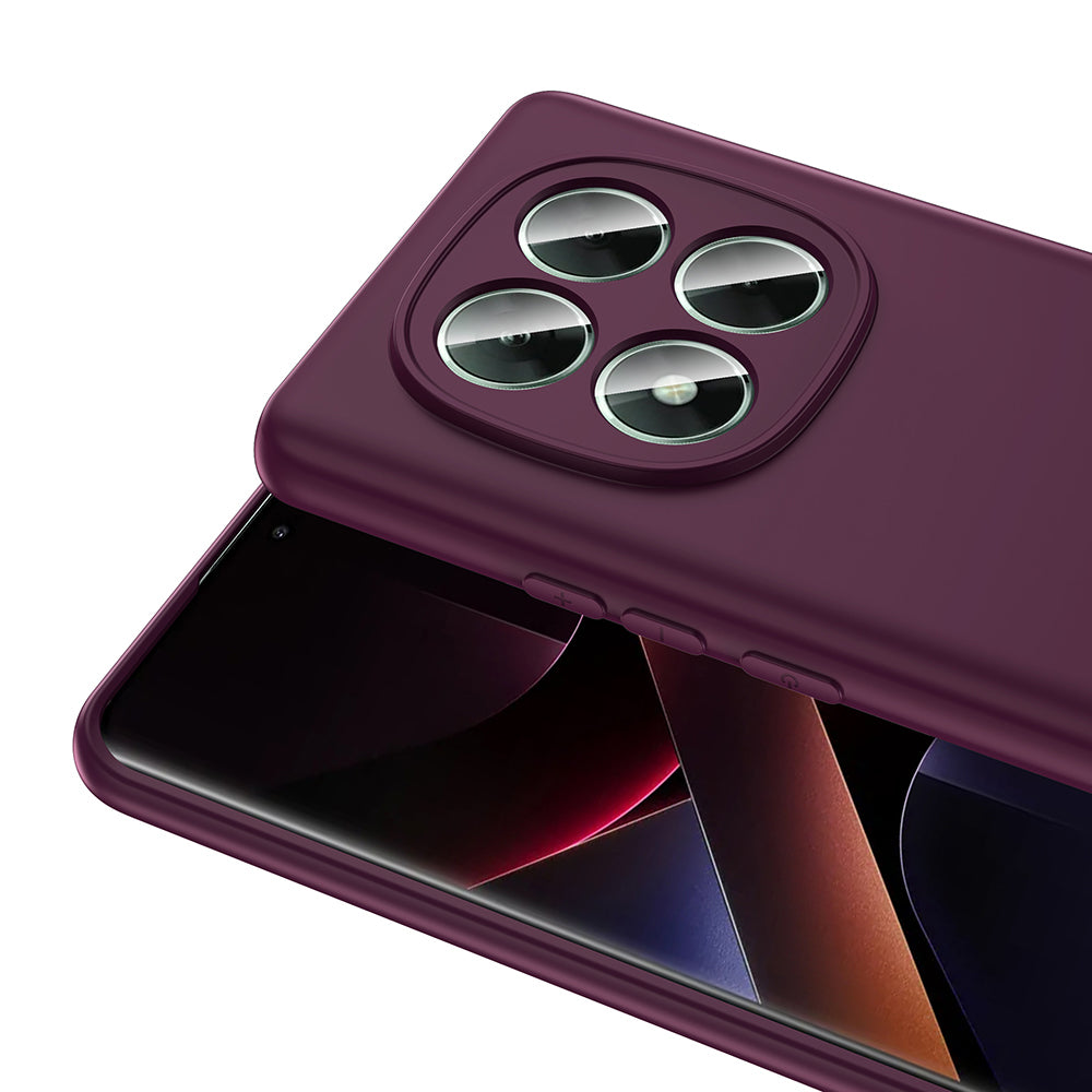 Xiaomi Poco X7 Case Zore Mara Launch Cover Lilac