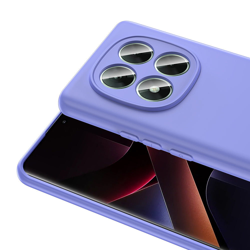 Xiaomi Poco X7 Case Zore Mara Launch Cover Lilac