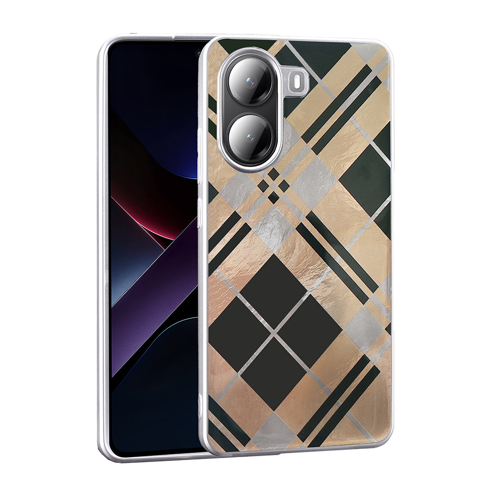 Xiaomi Poco X7 Pro Case Patterned Zore Mep Cover Pearl Bow