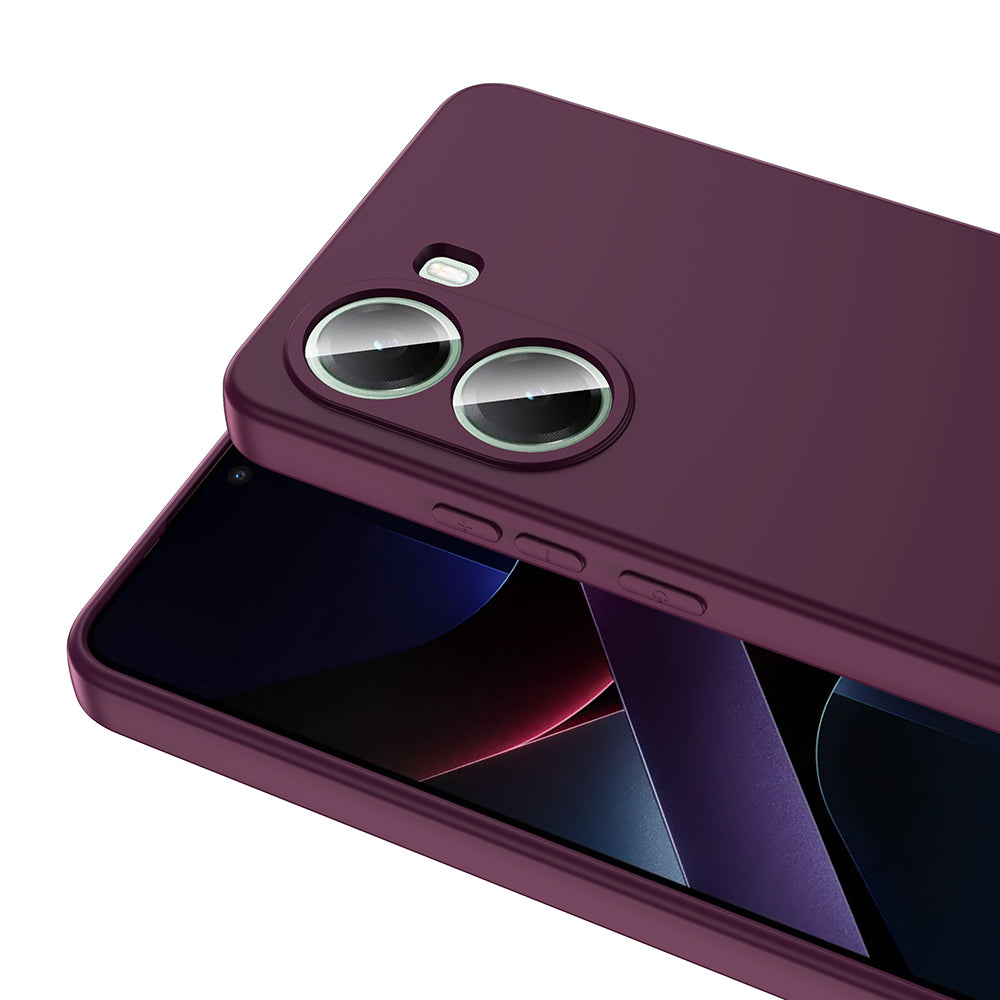 Xiaomi Poco X7 Pro Case Zore Mara Launch Cover Red