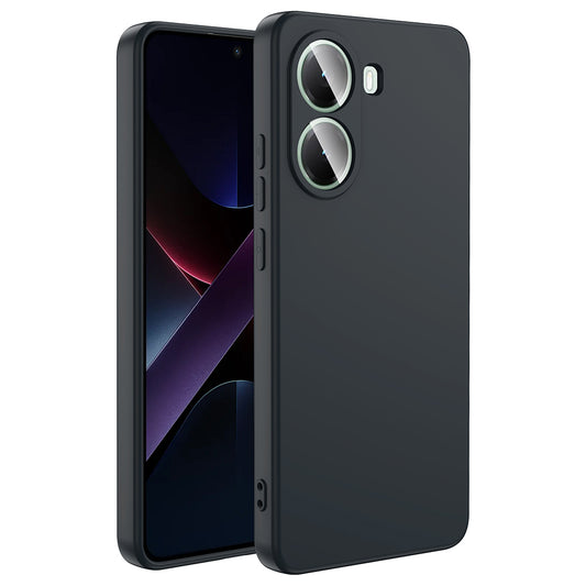 Xiaomi Poco X7 Pro Kılıf Zore Mara Lansman Kapak Siyah