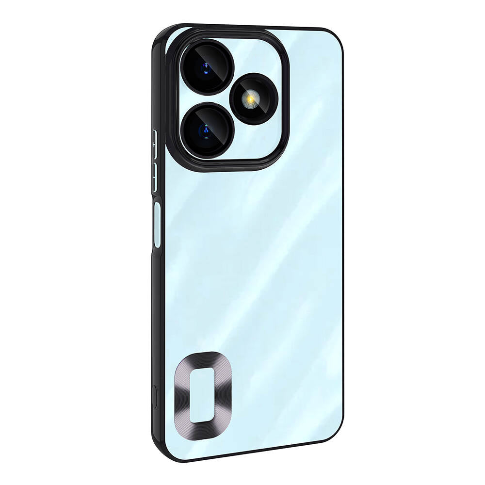 Xiaomi Redmi 13 4G Case Camera Protection Logo Showing Zore Omega Cover Deep Purple