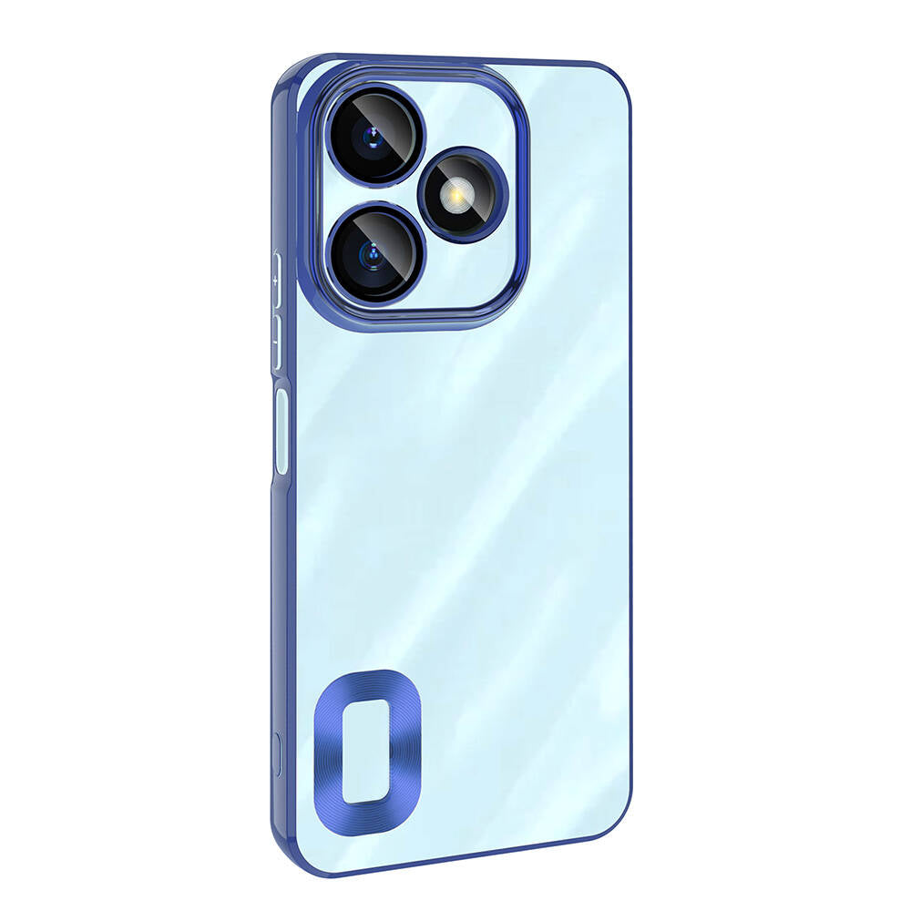 Xiaomi Redmi 13 4G Case Camera Protection Logo Showing Zore Omega Cover Black