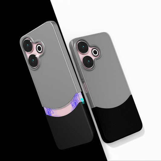 Xiaomi Redmi 13 4G Magnetic Case Zore Double Cover Black