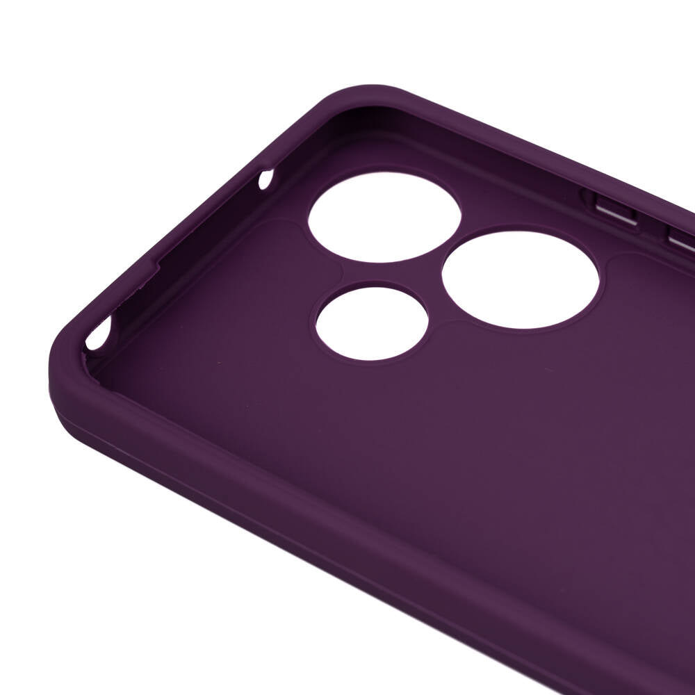 Xiaomi Redmi 13 4G Kılıf Zore Biye Silikon Kırmızı