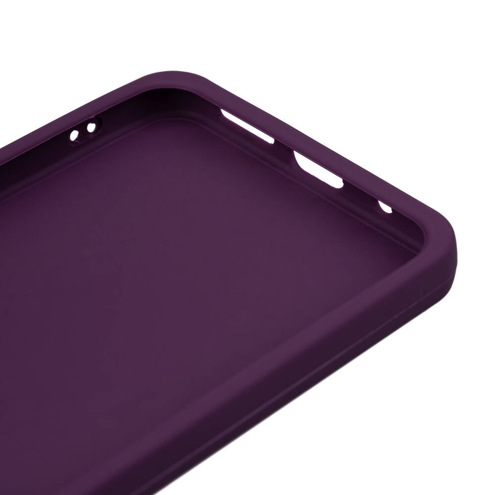Xiaomi Redmi 13 4G Kılıf Zore Biye Silikon Kırmızı
