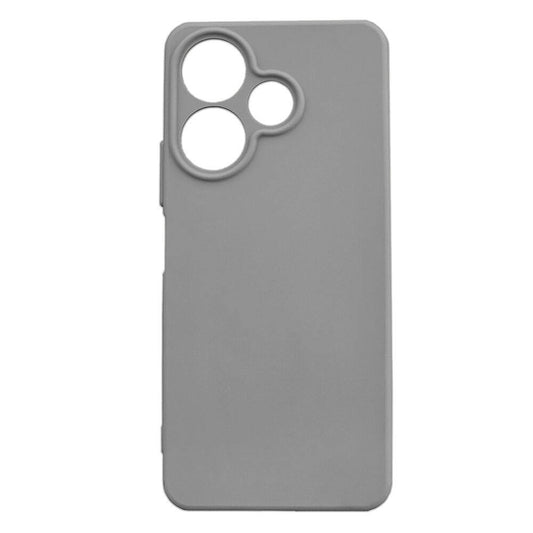 Xiaomi Redmi 13 4G Case Zore Biye Silicone Gray
