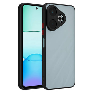 Xiaomi Redmi 13 4G Case Zore Hux Cover Navy Blue