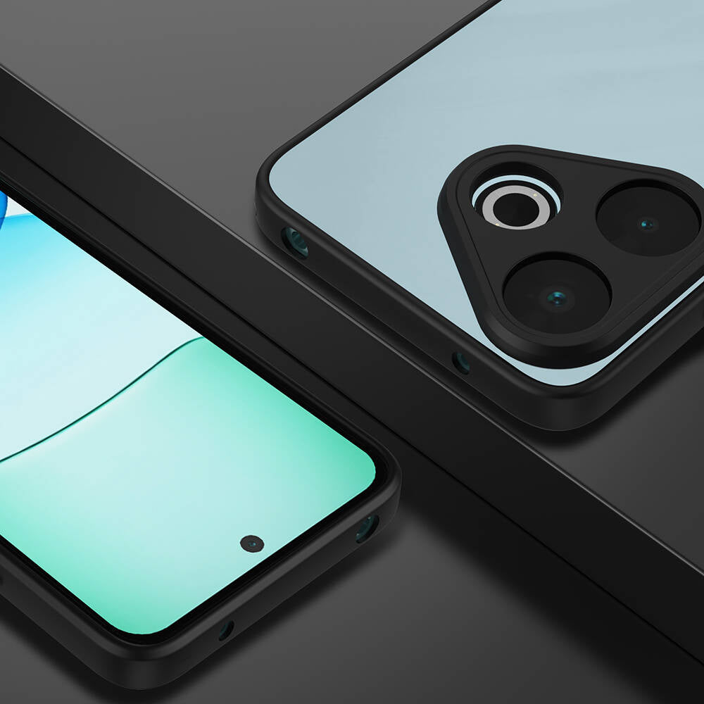 Xiaomi Redmi 13 4G Kılıf Zore Hux Kapak Lacivert